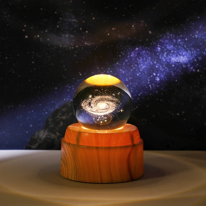 Rotating Galaxy Crystal Ball