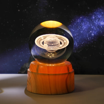 Rotating Galaxy Crystal Ball