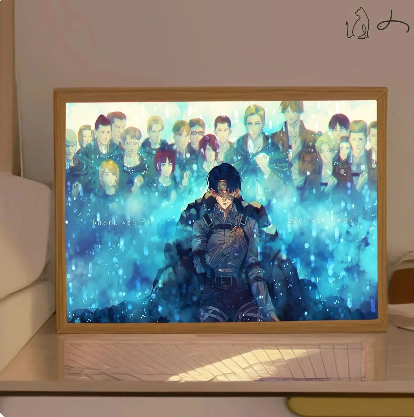 Attack On Titan Night Light