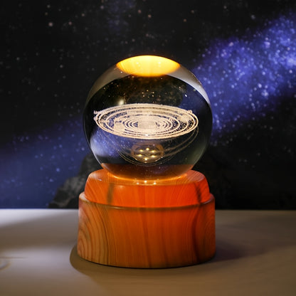 Rotating Galaxy Crystal Ball