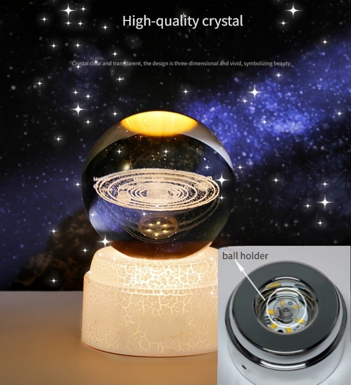 Rotating Galaxy Crystal Ball