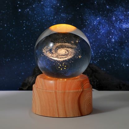 Rotating Galaxy Crystal Ball